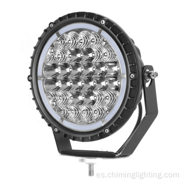 Ronda de 7 pulgadas 10-30V 75W Alta potencia ECE R112 R7 R10 IP67 Luz de conducción LED con iluminación de motivo automático de luz de posición para